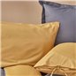 Kh Basic Mustard-Anthracite Df Duvet Cover Set Queen Size - Queen Size