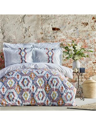 Kh Merida Somon Rnf King Size Duvet Cover Set - King Size | Enplus Home