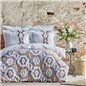 KH BESTA INDIGO RNF DUVET COVER SET QUEEN SIZE  (PP) - QUEEN SIZE