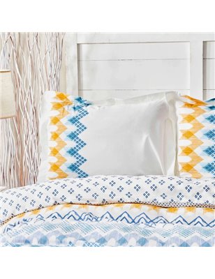 Kh Ethnico Rnf Duvet Cover Set Queen Size (Pp) - Queen Size | Enplus Home