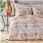 Kh Gianna Brick Rnf Duvet Cover Set Queen Size - Queen Size