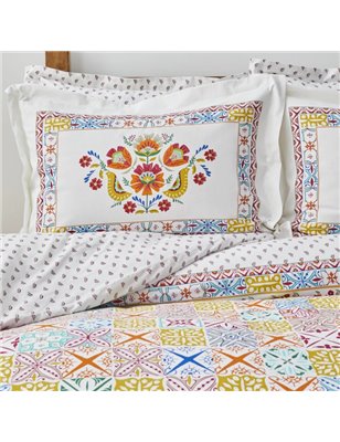 KH LUMINA SARI DUVET COVER SET QUEEN SIZE (E) - QUEEN SIZE