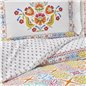 KH LUMINA SARI DUVET COVER SET QUEEN SIZE (E) - QUEEN SIZE