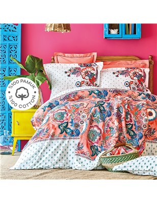 Kh Primrose Murdum Duvet Cover Set Queen Size - Queen Size | Enplus Home