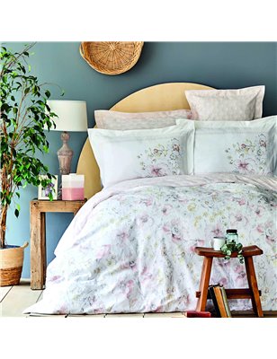 Kh Sonya Green Rnf Duvet Cover Set Queen Size (Pp) - Queen Size | Enplus Home