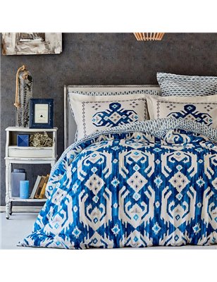 Marbella Vizon Brodeli Duvet Cover Set Queen Size - Queen Size | Enplus Home