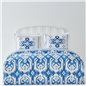 KH NEOS BLUE RNF DUVET COVER SET QUEEN SIZE (PP) - QUEEN SIZE