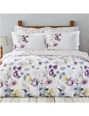 Vetro Beige Duvet Cover Set Queen Size - Queen Size | Enplus Home