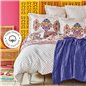 KH PURPLEELAPINK RNF DUVET COVER SET QUEEN SIZE - QUEEN SIZE