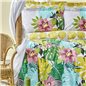 KH TROPIC GREEN DUVET COVER SET QUEEN SIZE - QUEEN SIZE