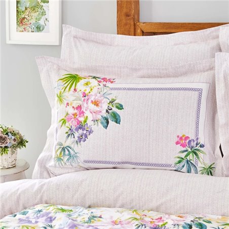 KH VANTY PURPLE DUVET COVER SET QUEEN SIZE - QUEEN SIZE