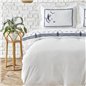 KIZ KULESI  NAKISLI DUVET COVER SET QUEEN SIZE - QUEEN SIZE