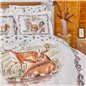 LEGEND GROVE BROWN  DUVET COVER SET QUEEN SIZE - QUEEN SIZE