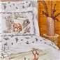 LEGEND GROVE BROWN  DUVET COVER SET QUEEN SIZE - QUEEN SIZE