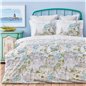 RUMELI GREEN DUVET COVER SET QUEEN SIZE - QUEEN SIZE