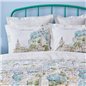 Rumeli Green Duvet Cover Set Queen Size - Queen Size