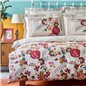 TULIO BORDEAUX DUVET COVER SET QUEEN SIZE - QUEEN SIZE