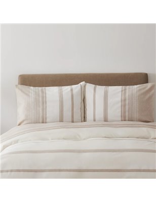 Vetro Beige Duvet Cover Set Queen Size - Queen Size | Enplus Home