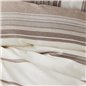 VETRO BROWN DUVET COVER SET QUEEN SIZE - QUEEN SIZE