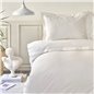 WHITE COL LIVIA DUVET COVER SET QUEEN SIZE - QUEEN SIZE