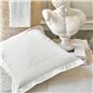 WHITE COL LIVIA DUVET COVER SET QUEEN SIZE - QUEEN SIZE