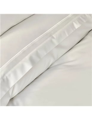 White Col Moonrise Duvet Cover Set Queen Size - Queen Size | Enplus Home