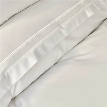 White Col Moonrise Duvet Cover Set Queen Size - Queen Size