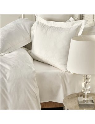 White Col Santino Duvet Cover Set Queen Size - Queen Size