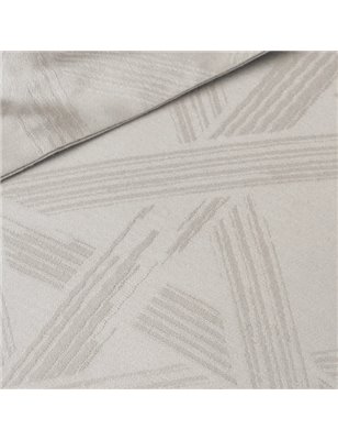 White Col Santino Grey Duvet Cover Set Queen Size - Queen Size | Enplus Home