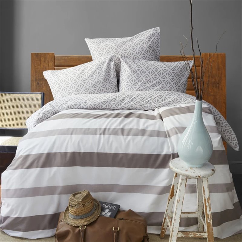 NAU CHATFIELD TAS DUVET COVER SET SINGLE SIZE - SINGLE SIZE