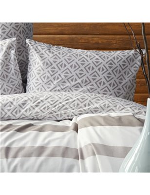 NAU CHATFIELD TAS DUVET COVER SET SINGLE SIZE - SINGLE SIZE