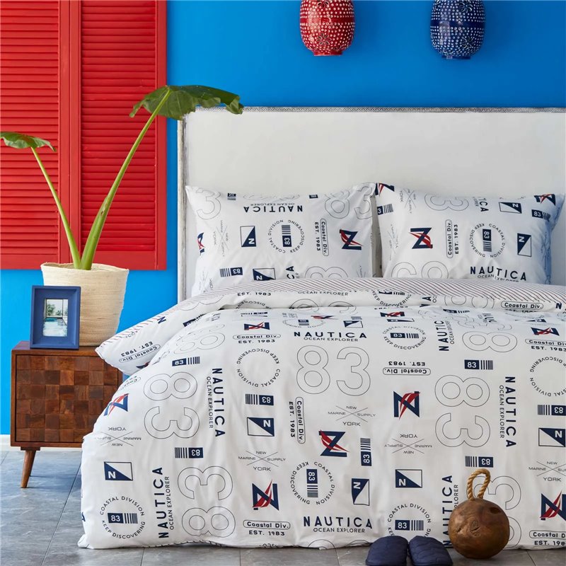 NAU DISCOVERY DUVET COVER SET SINGLE SIZE - SINGLE SIZE