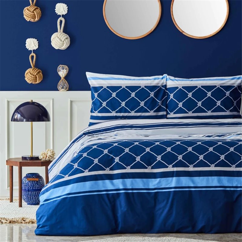 Nau Knot Duvet Cover Set Queen Size - Queen Size