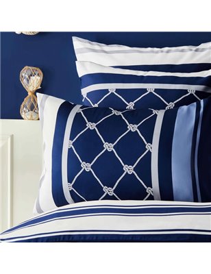 NAU KNOT DUVET COVER SET QUEEN SIZE - QUEEN SIZE