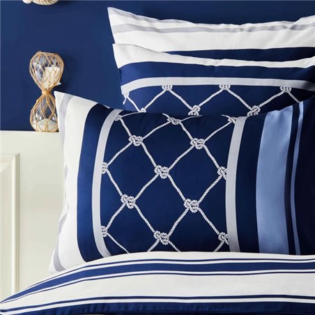 NAU KNOT DUVET COVER SET SINGLE SIZE - SINGLE SIZE