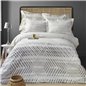 NAU LIGNE BEIGE DUVET COVER SET QUEEN SIZE - QUEEN SIZE