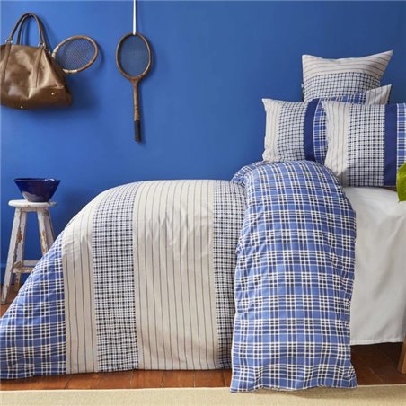 NAU LORD HOWE INDIGO DUVET COVER SET QUEEN SIZE - QUEEN SIZE