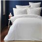 Nau Northern Off White - Red Percale Duvet Cover Set Queen Size - Queen Size