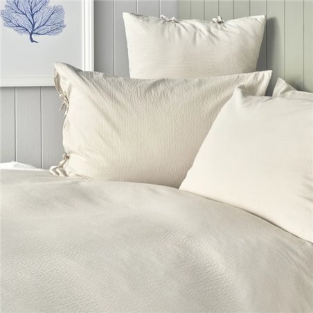 Nau Pruva Beige Duvet Cover Set Queen Size - Queen Size