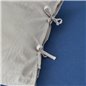 Nau Pruva Grey/Navy Blue Df Duvet Cover Set Queen Size - Queen Size