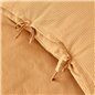 NAU PRUVA MUSTARD DUVET COVER SET QUEEN SIZE - QUEEN SIZE