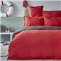 Nau Pruva Red/Anthracite Duvet Cover Set Queen Size - Queen Size