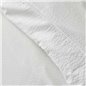 NAU PRUVA WHITE DUVET COVER SET QUEEN SIZE - QUEEN SIZE