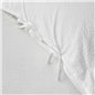 NAU PRUVA WHITE DUVET COVER SET QUEEN SIZE - QUEEN SIZE