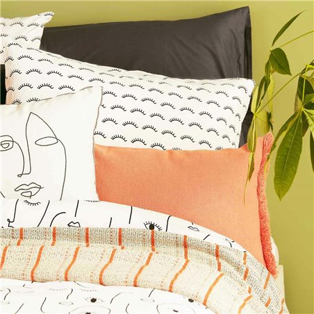 Face Duvet Cover Set - Queen - Queen Size