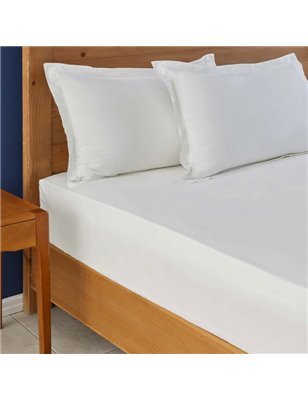 NAU PRUVA WHITE 2' PILLOW CASE -  50x70