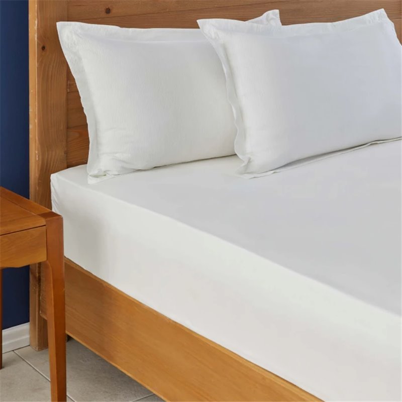 Nau Pruva White 2' Pillow Case - 50X70