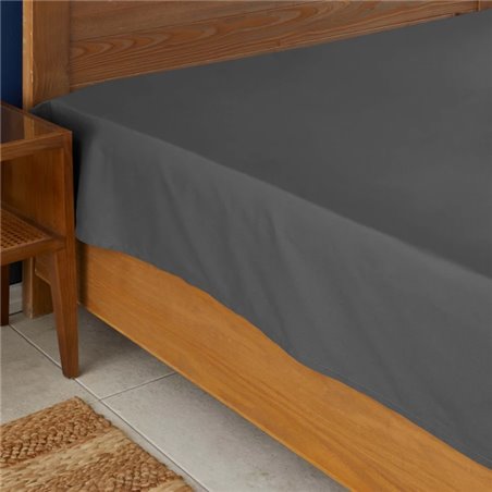 Nau Anthracite Sheet Single Size - Single Size