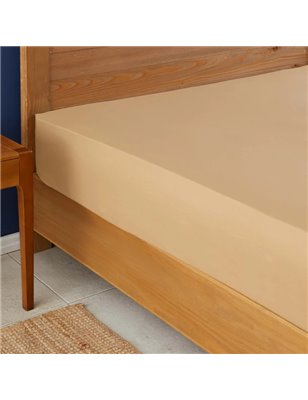 Nau Mustard Sheet Queen Size Fitted (160X200+30) - Queen Size