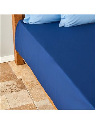 NAU NAVY BLUE SHEET QUEEN SIZE - QUEEN SIZE